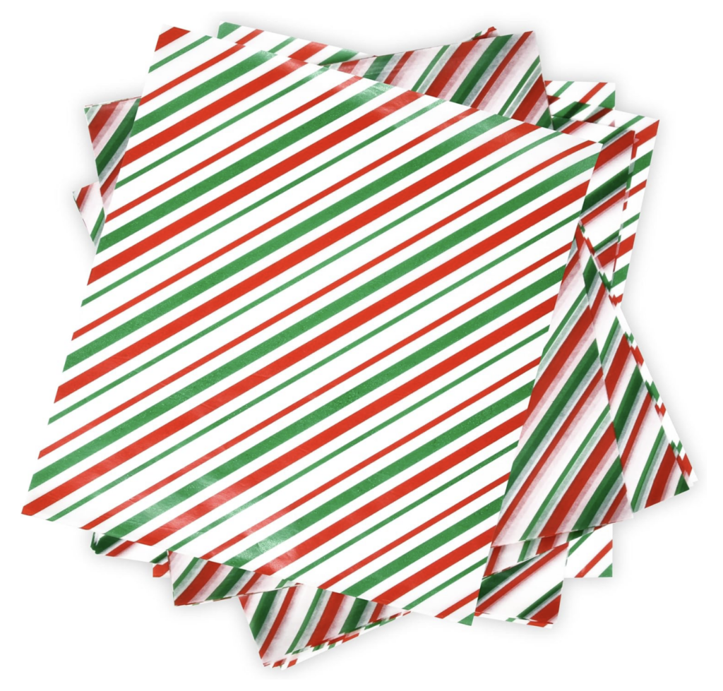 Grease Proof Holiday Wrapping Papers for Gifts